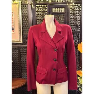 Burgandy Cabi Blazer